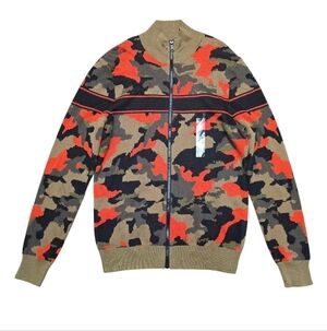 Nwt! INC International Concepts High School Musical Carlos Camo Jacket Sz S